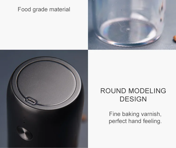 Portable coffee usb rechargeable grinder