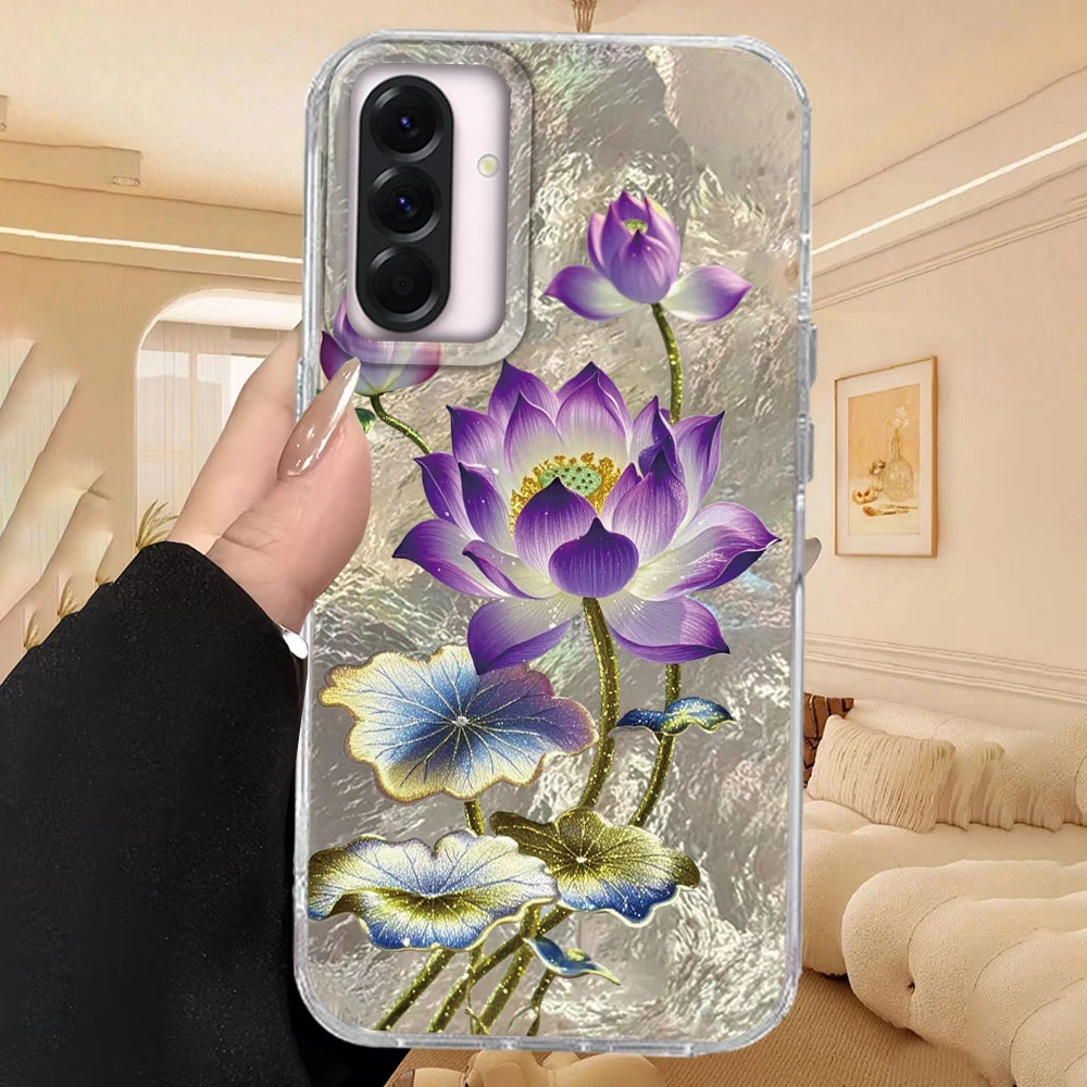 Elegant Pink Lotus Floral Phone Case