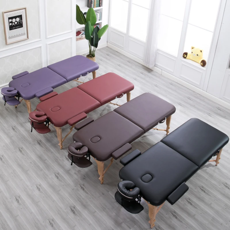 

Tattoo Folding Massage Table Beauty Portable Examination Speciality Physiotherapy Massage Table Knead Home Bett Furniture QF50MT