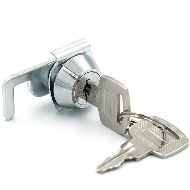 Cabinet door lock door lock buckle drawer lock Zinc alloy mini cam lock quick clip cash box POS drawer gym locker metal cabinet air box lock home hardware accessories
