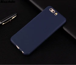 Luxury Soft Thin TPU Back Full Cover Slim Case - Elegant Design Coque - Honor 9 (Blue)