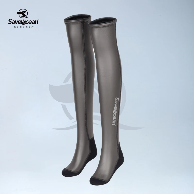 Diving Stockings 2mm Freediving Long Socks Keep Warm Underwater Matching Bikini Wetsuit Scuba Dive Snorkel