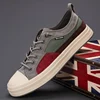 Hot sale Fashion Men's Canvas Shoes 2024 Design Slip-on Casual Sneakers Men Summer Breathable Vulcanize Shoes Men Canvas Loafers 3