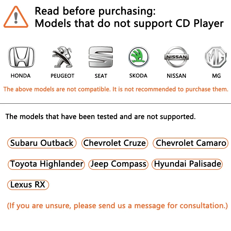 CD Player For Auto Mounted Suction Portable USB/Type-C Connected Easy Installation In Various Application car cd player