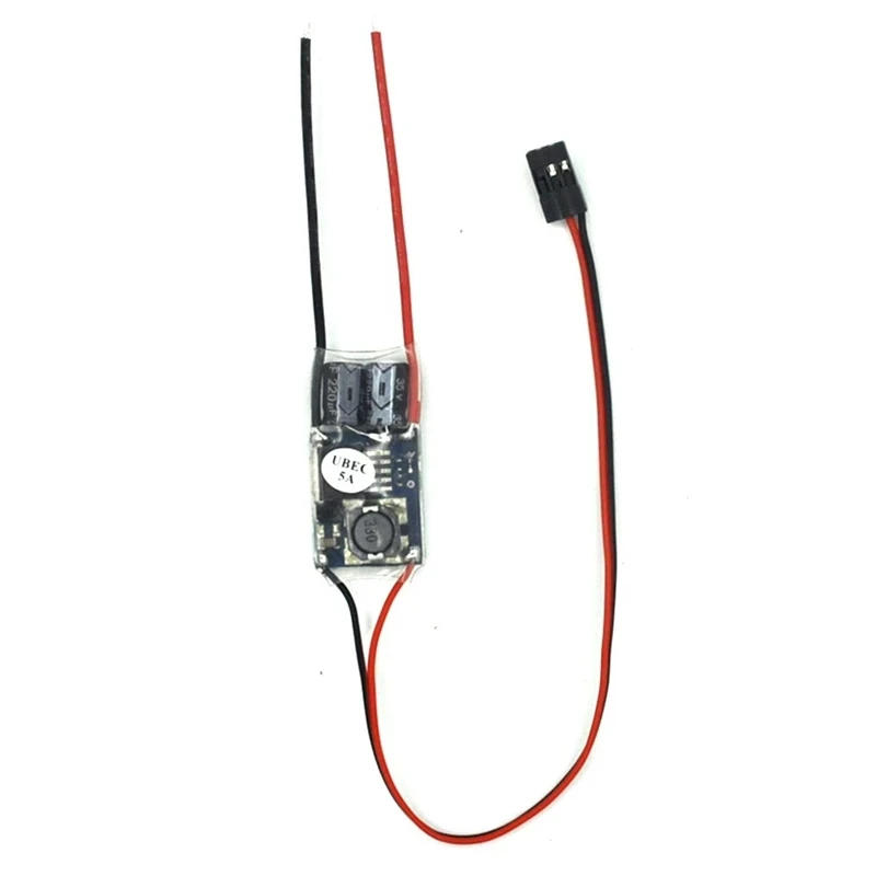 Qy-UBEC 5V BEC Full Shielding Antijamming Switching Regulator For FPV RC Drone Receiver Power Supply
