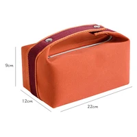 1PCS New Luxury Cosmetic Bag Waterproof Canvas Makeup Pouch Fashion Women Makeup Organizer Toiletry Bag Travel Storage Bag 6