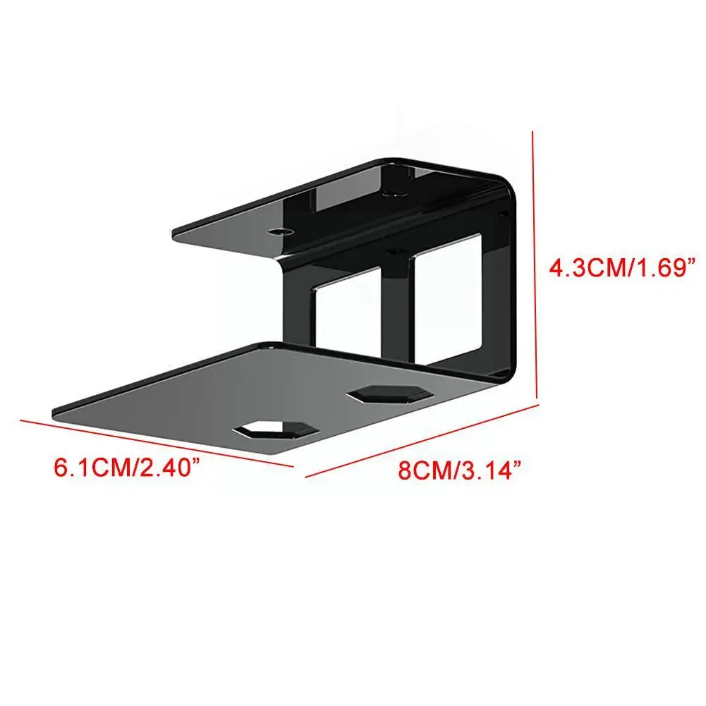 Wall Mount Laptop Stand Invisible metal Bracket Laptop Shelf For Under Desk Keyboards Wi-Fi Router Storage Holder Set desk organizer,storage organizer