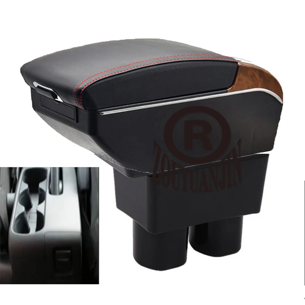 Per Toyota Rush Bracciolo Box Parti Interne Car Center Console Arm Storage Gomito Rest Con Usb