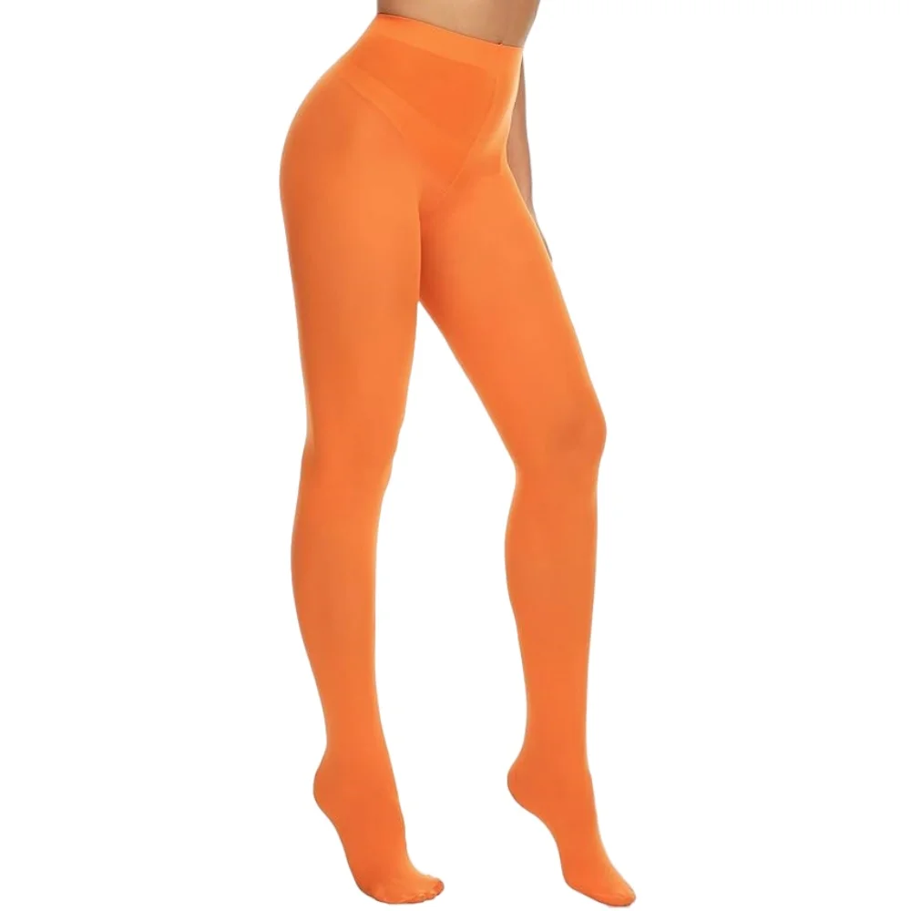 Neue Frauen Sexy Strumpfhosen Candy Farbe Warme Strumpfhosen Mehrfarbige 80D Samt Strümpfe Frühling Herbst Super Elastische Hohe Taille Strumpf – Detail 10