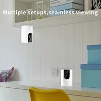 Ease Life-Caméra de sécurité intérieure pour bébé, 2.4GHz, 1080P, avec application téléphone, détection de mouvement, conversation bidirectionnelle 6