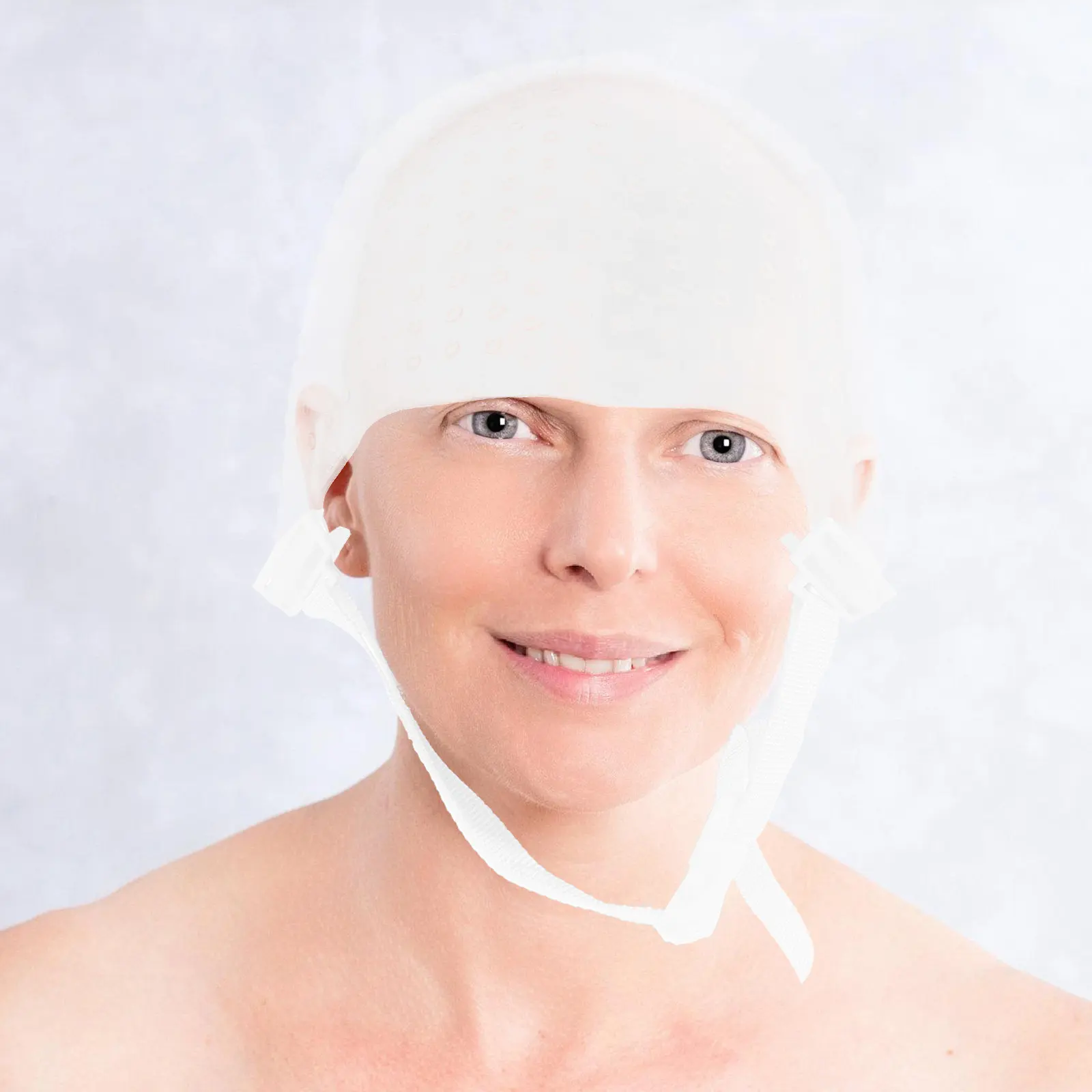 전문가용 재사용 가능 실리콘 헤어 컬러링 모자 (타겟 하이라이트, 프로스팅, 티핑, 염색용) 헤어 염색 하이라이트 캡