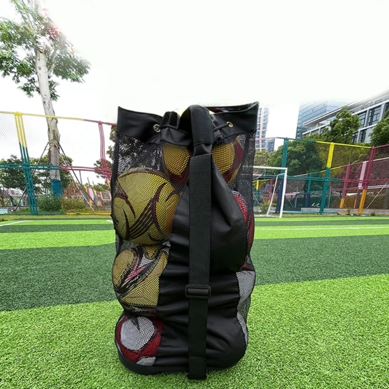 Mesh Balls Bag Basketball Bag Team Balls Bags for Holding Soccer