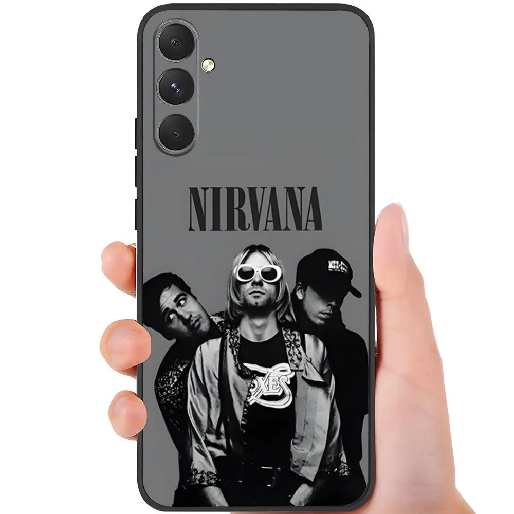 N-Nirvana Rock Band Shockproof Soft Phone Case