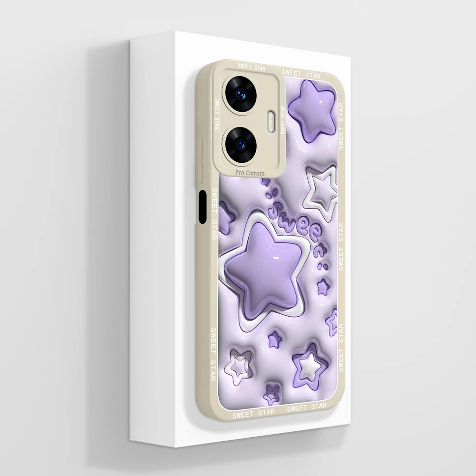 Charming Mountain Astronaut Liquid Silicone Phone Case with Camera Protection and Bumper