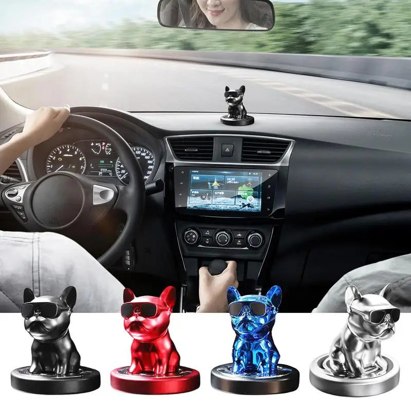 

Car Air Fresheners Aromatherapy Ornament For Automobiles Portable Bulldog Car Diffuser Perfume Car Interior Accessories