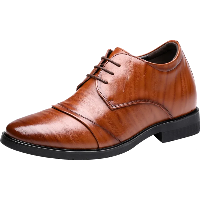 Increase 9cm Male Inner Heightening Men Shoes British Formal Leather Shoe Heightening Elevator Office Oxford Shoes Wedding