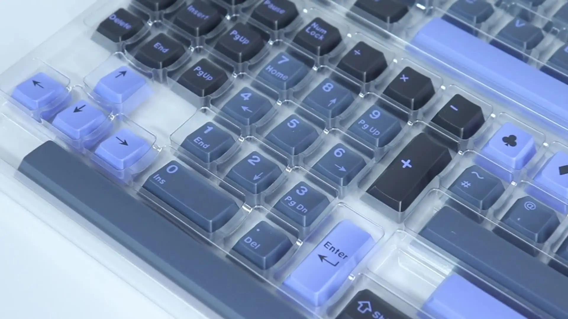GMK Nightshade 173 keys Cheery Profile ABS Double Shot Keycap For 