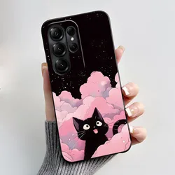 Luxury Cute Love Heart Rabbit Cartoon Funny Black TPU Soft Silicone Protective Phone Case for Doogee Note 56X Pro (HEI - TPU126)