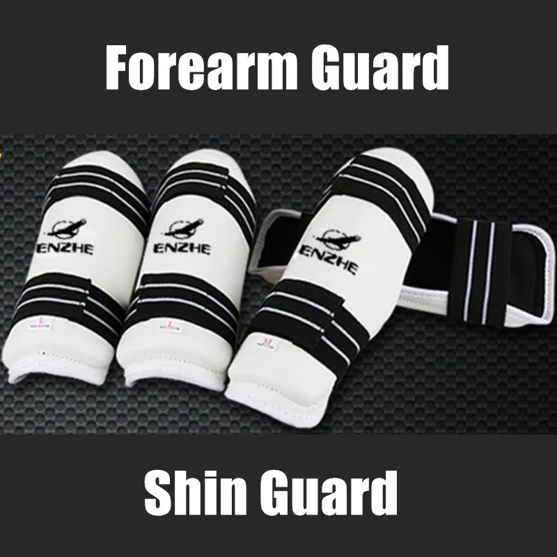 

Taekwondo arm shin Guards kick boxing protector Karate taekwondo boxing Leggings Ankle protection for MMA Muay thai shin pads