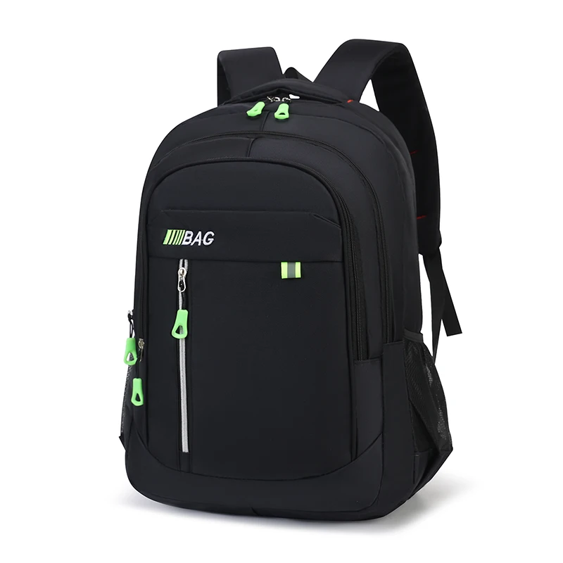 Multifunctional Black Backpack for Men Large Capacity Waterproof Laptop Bag Stylish Student Commuter Travel Outdoor Bag Design