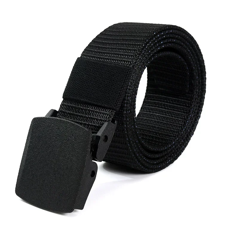 Tactical Belt Nylon Plastic Buckle Men Women