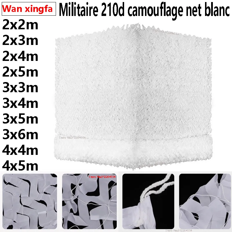 Militare 210D Camouflage Net Pavilion Camouflage Net Shading Net Decorazione Del Giardino Net Jungle Camouflage White Camouflage Black