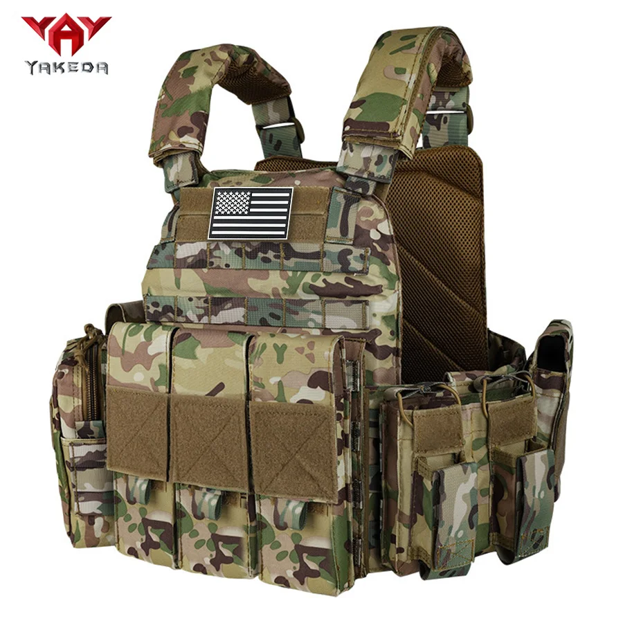 Camouflage Training Vest for Outdoor Hunting and Tactical Use
