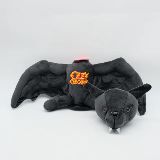【貴重】OZZY オジー・オズボーン PLUSH BAT ぬいぐるみ 10in Ozzy Osbourne Bat Plush Toy w/Wings, Gifts for Music
