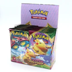 Pokemon Juego de cartas coleccionables en inglés para niños, 324 unids/caja, Ptcg, Tcg, Sun & Evo, Sword & shield Booster, entrega en 10 días, regalo