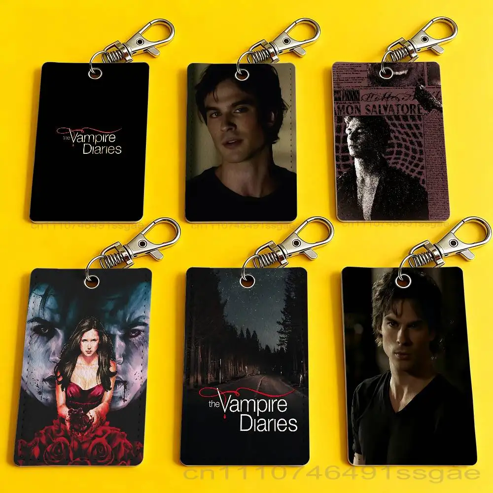 Vampire Rope The V-Vampire D-Diaries Card Holder Keychain Badge Holder Card Pass ...