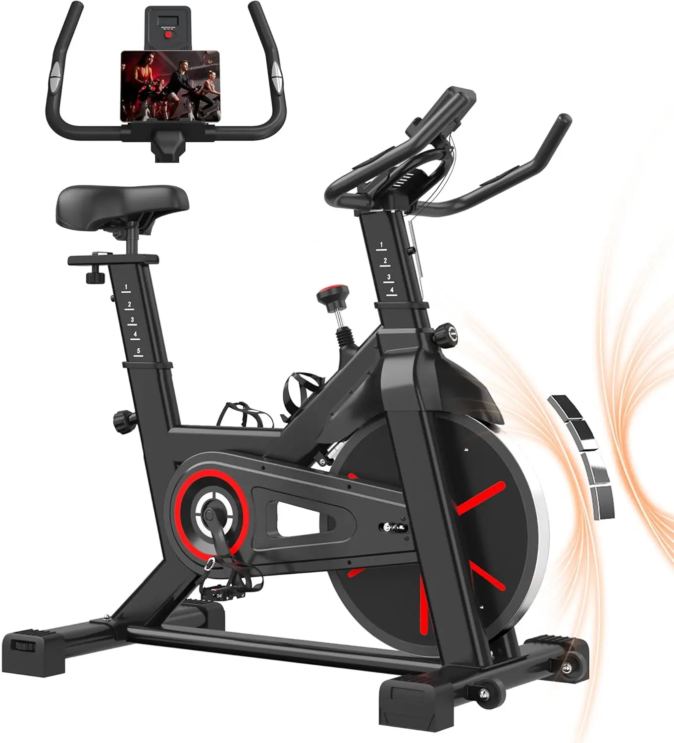 Exercise Bike Magnetic Resistance Stationary Bike,Indoor Cycling Bike for Home Cardio,Fitness Bike for Home Digital Display