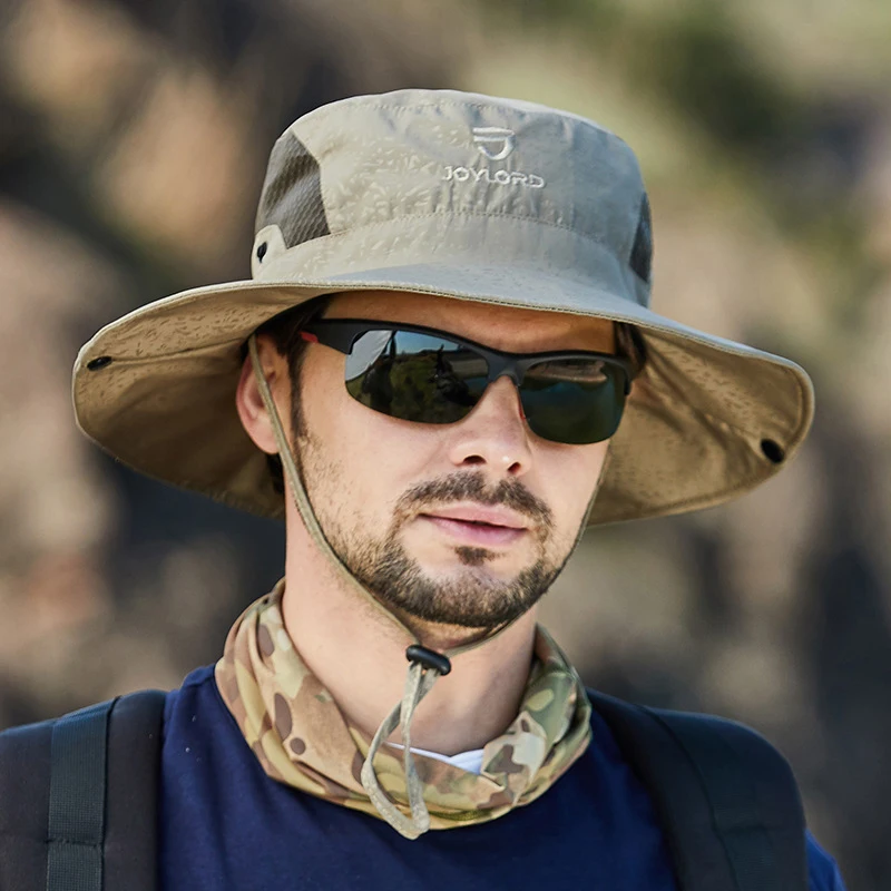 2023 Sunshade Hat Male Summer Versatile Big Eave Fisherman Hat Leisure  Outdoor Sunscreen Bowl Hat Female Foldable Sun Hat