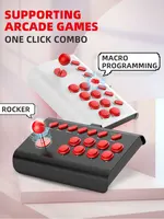 8-Button Arcade Stick For Nintend Switch & Switch Arcade Joystick Controller For PS4 PC Android Fight Stick With Turbo&Macro - Image 3