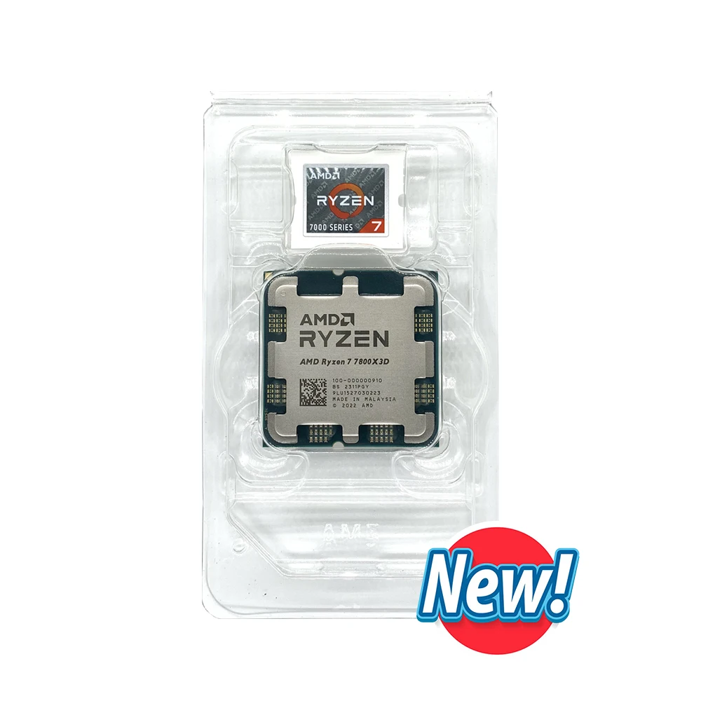 【AMD/CPU】100-100000910WOF/Ryzen7 7800X3D Techstore LTD. AMD Ryzen 7 7800X3D 4.2GHz 120W 96MB Cache