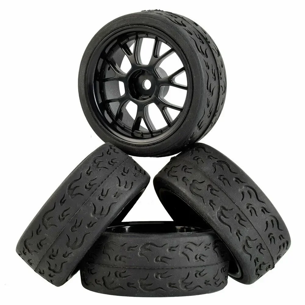 

RC 907-6092 Speed Tires & Wheel insert sponge 4PCS For HSP 1/10 1:10 Touring Car