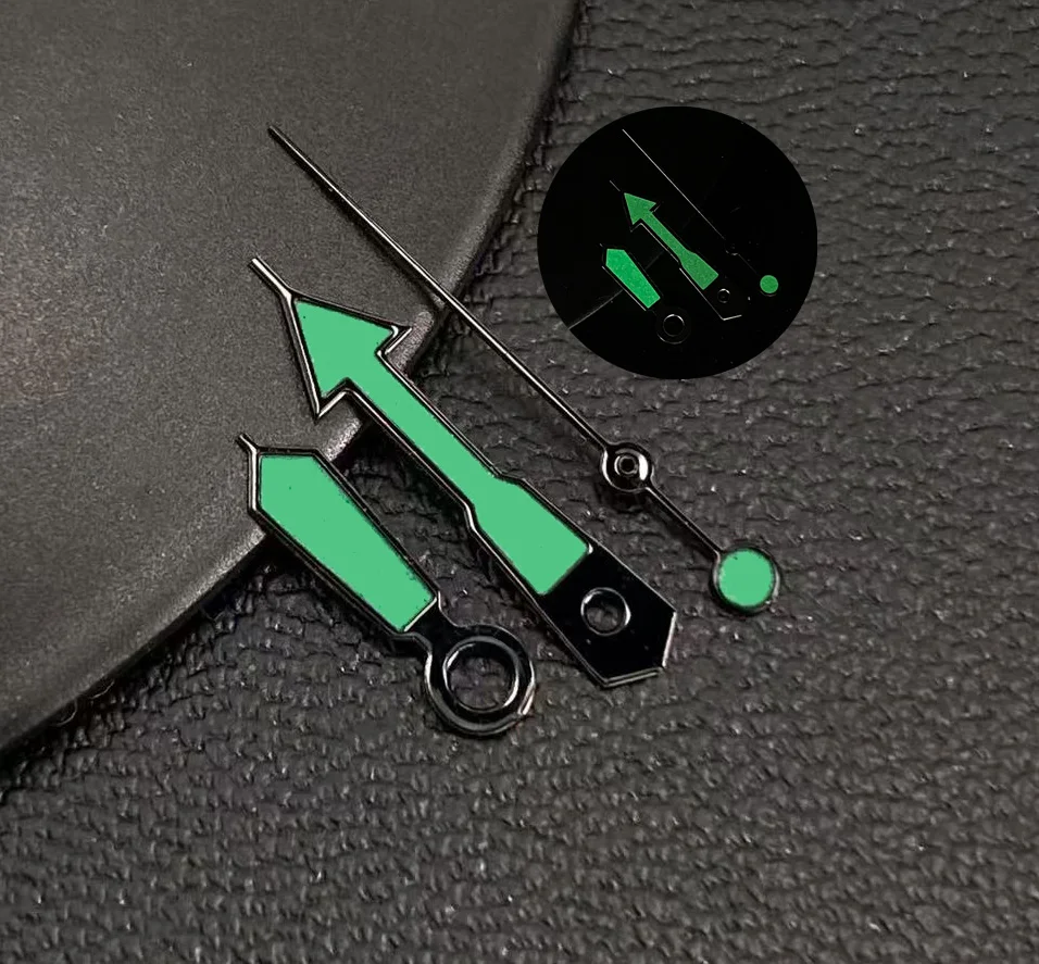 Sunray Green Luminous Dial and Hands