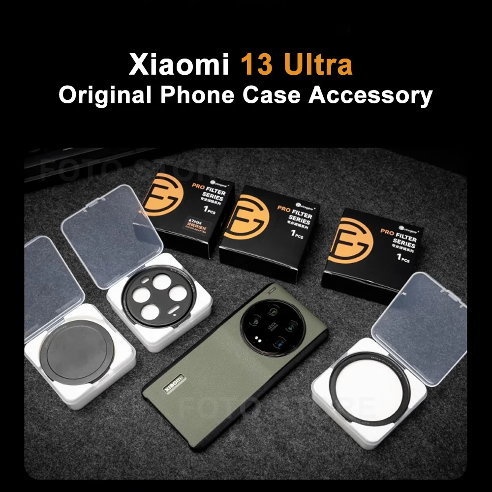 Xiaomi 13 Ultra 67mmフィルター グリップ ケース Walkingway Mobile Phone Filter Kit For Xiaomi 13 Ultra Phone