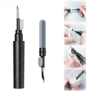 Kit di pulizia auricolari: Penna detergente per fotocamere, telefoni, tablet, laptop, Airpods, custodie per auricolari, strumenti per Samsung, Xiaomi, Airdots, Huawei, cuffie