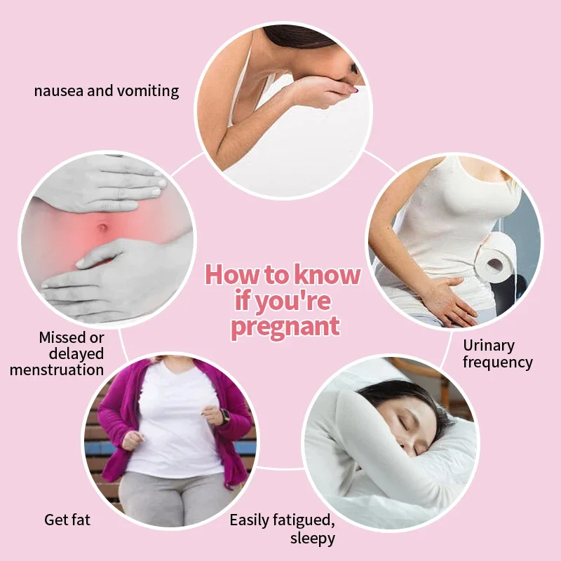 Pregnancy Test Pen Early HCG Testing Strip Pregnancy Check Kit for Women One Step 99% Accuracy Female Urine Measuring 7pcs