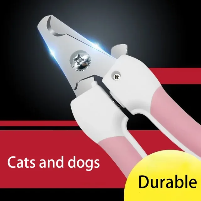 Comfortable Pet Nail Clippers - For Large Dogs & Cats,  Safe Pet Grooming Tools, Easy to Use 2