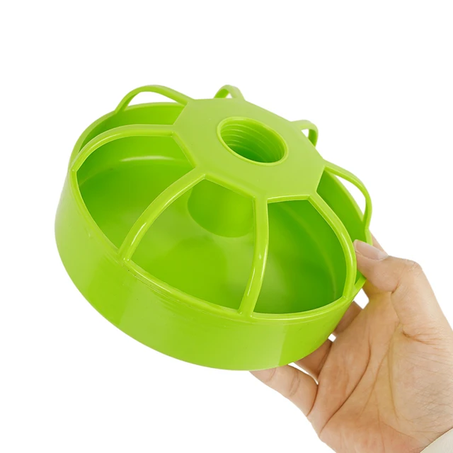 Bird Feeder Dual Purpose Automatic Watering Eight Grid Large Capacity Convenient Chick Bird Parrot Feeding Box Pet Supplies 4
