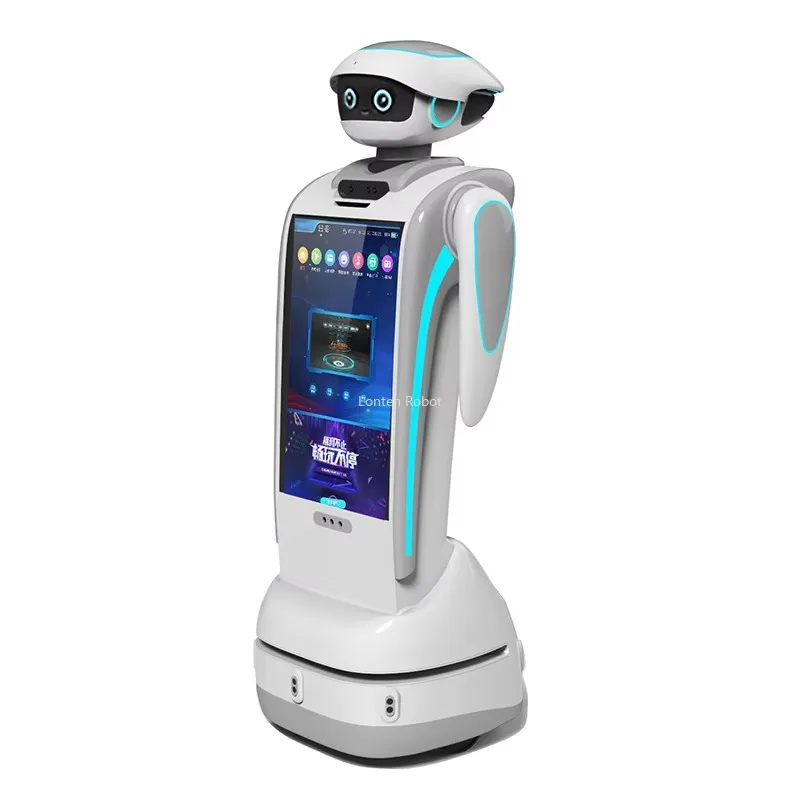 New Welcome Explanation, Reception and Leading, Service Robot, Exhibition Hall, AI Shopping Guide Q&A