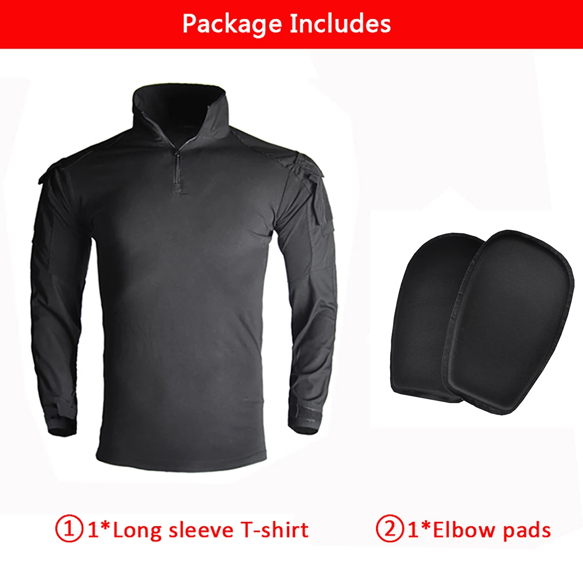 black shirts