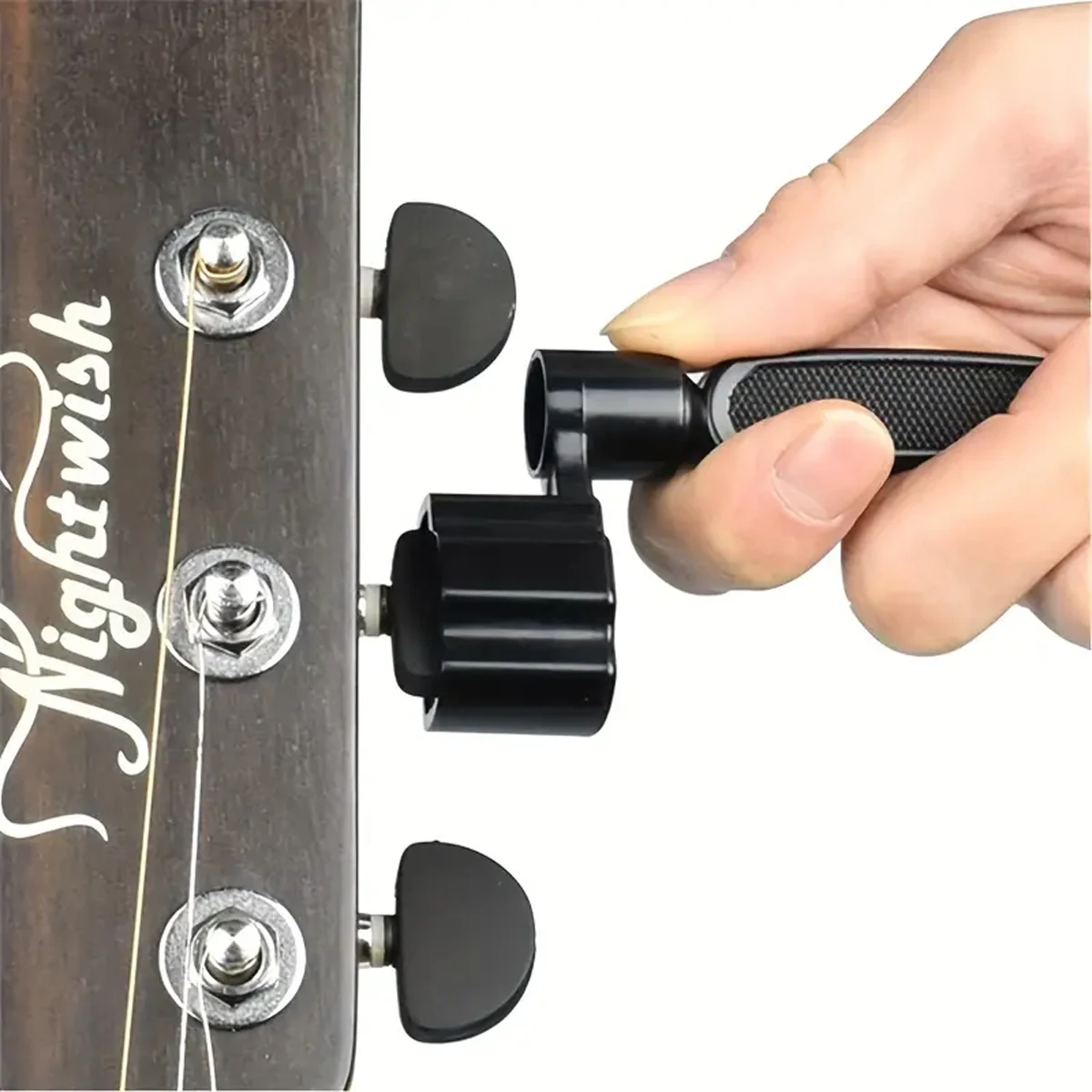 1pc 3-in-1 Guitar String Winder With Peg Winder String Cutter And Pin Puller Instrument Maintenance And Repair Tool guitar repair tool guitar accessories guitar string changing tool