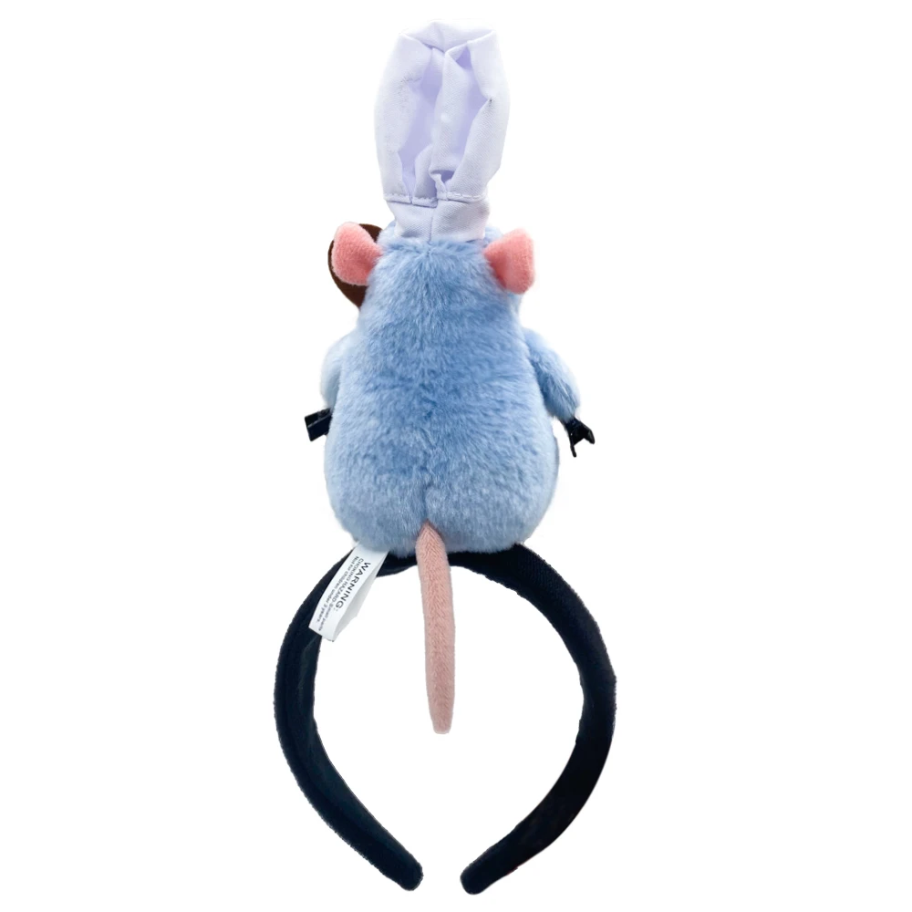 Woman's Cute Stuffed Mouse Headbands Animals Hair Accessories with Design Chef Dress