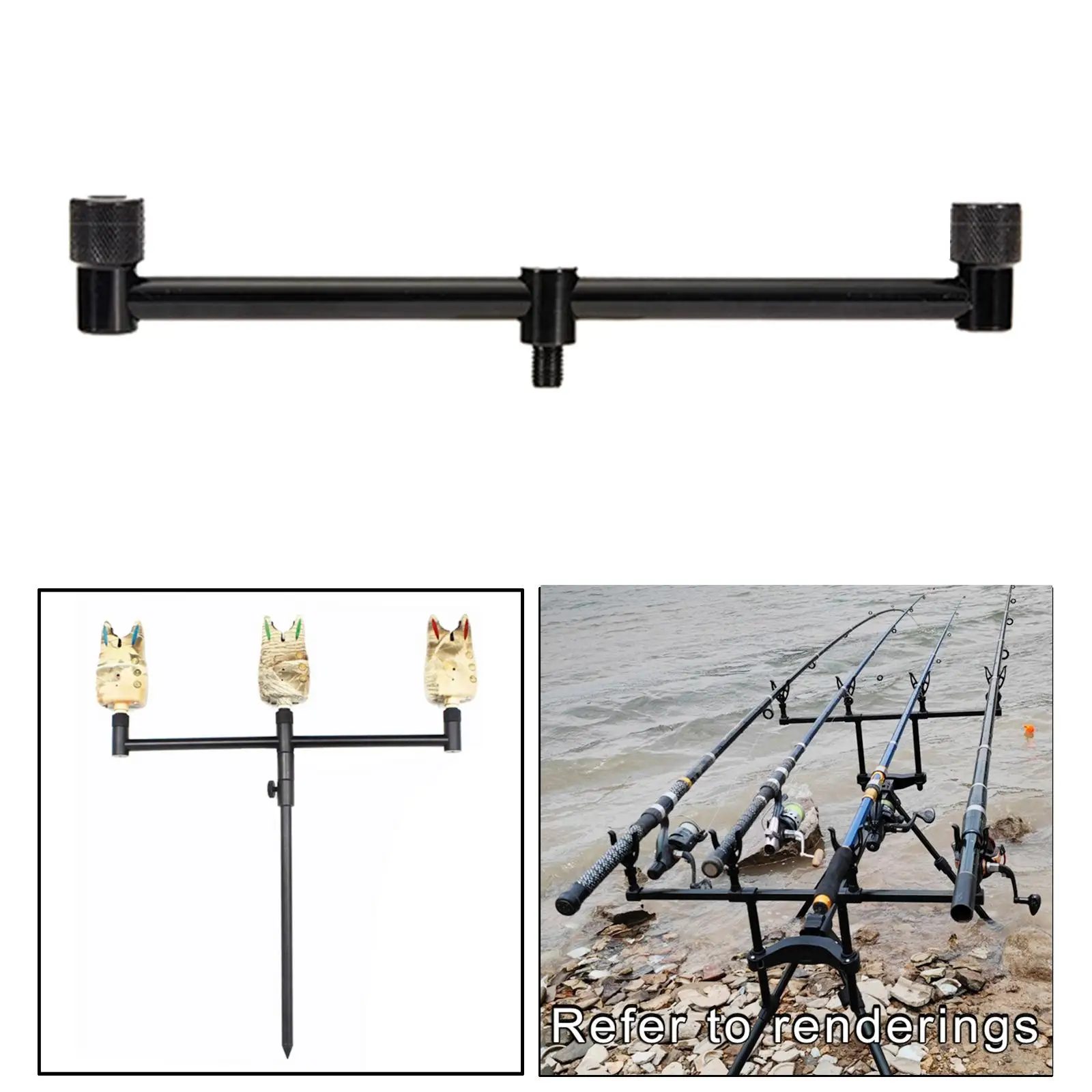 Durable Fishing Fishing Rods Bracket Carp Bite Alarm Accessories Rod Holder Equipment