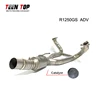 Titamium Alloy Motorcycle Exhaust Muffler For BMW R1250GS ADV RT RS R Exhaust Header 2019 Exhaust Systems Silencieux Moto Elbow