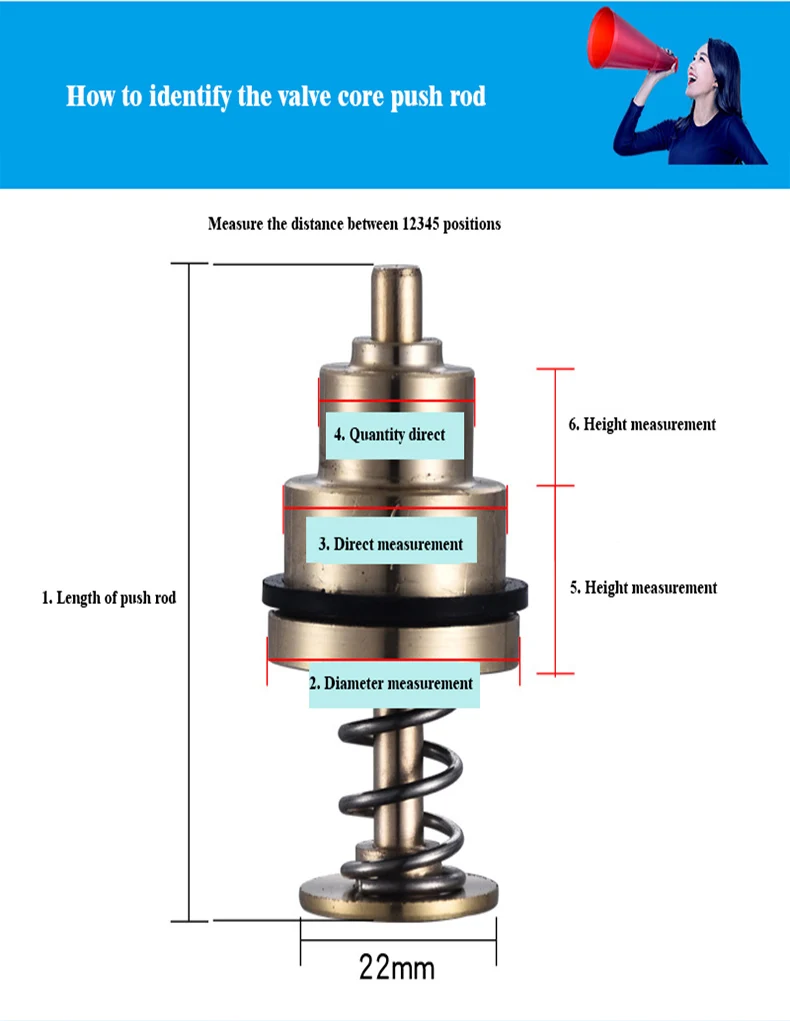 Description Picture 4 of itemFlushing Valve Core, Foot Squatting Pan Switch, Foot Delay Valve, Hand Flush Valve, Maintenance Accessories