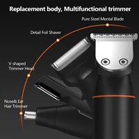 MAXGROOM 4 in 1 Body Hair Trimmer Kit for Men Pubic Hair Shaver Nose Beard Trimmer Electric IPX6 Waterproof Groin Shaver for Man 2