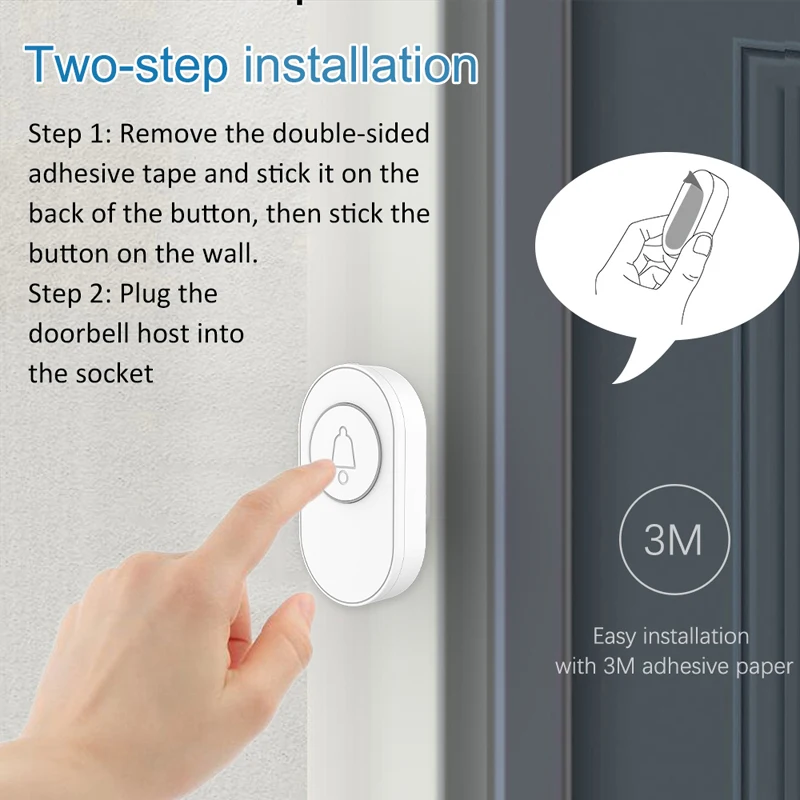 433MHz Outdoor Waterproof Remote Control Button Wireless SOS Emergency Button Night Fluorescent For Doorbell Alarm System